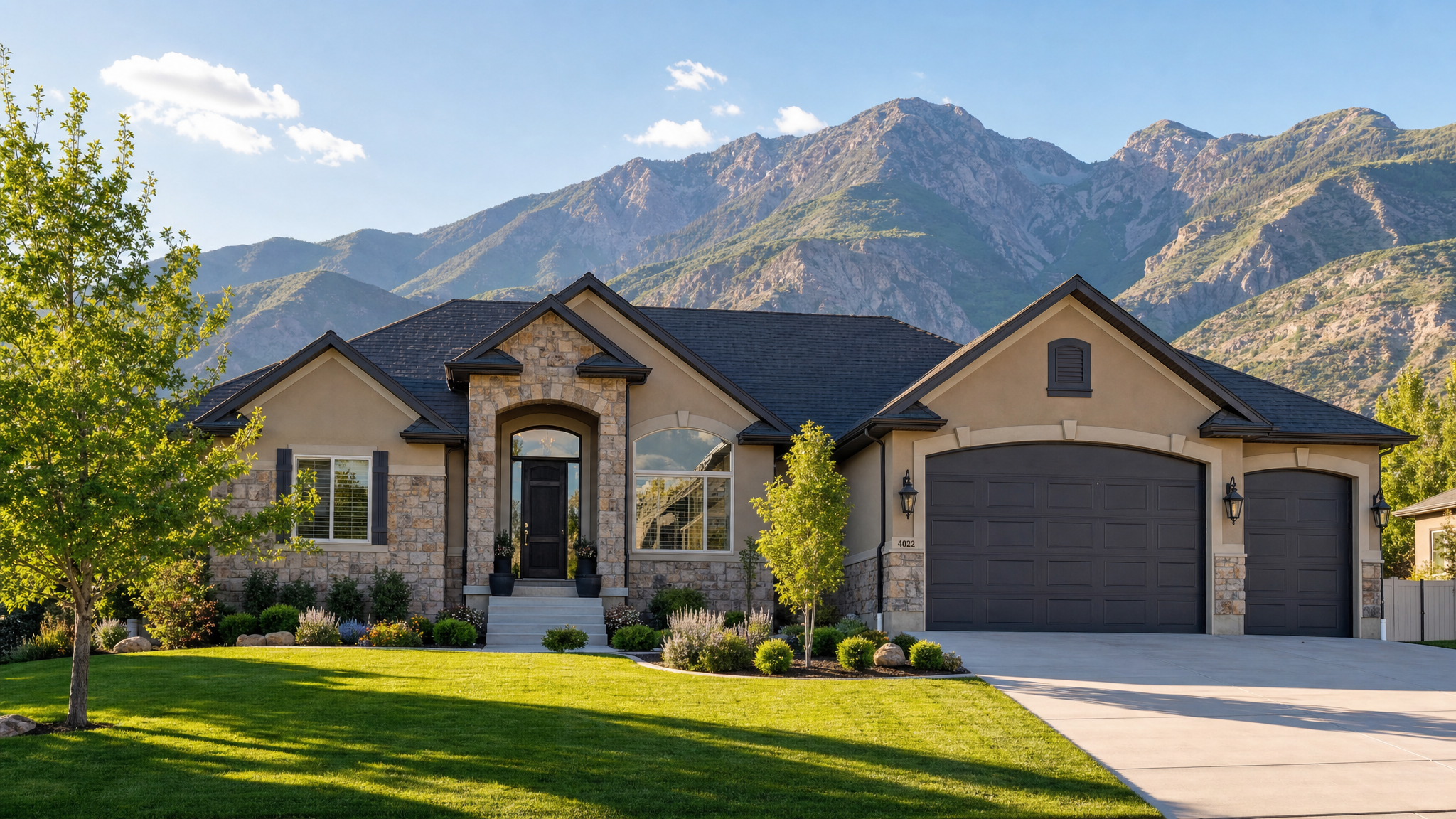 Beautiful home exterior